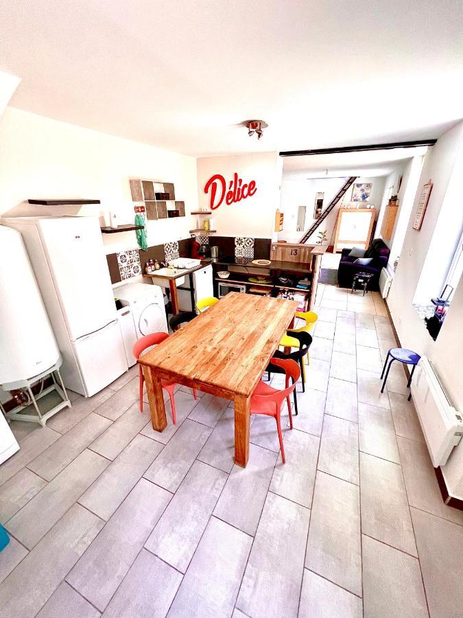 Agreable Maison De Ville Cosy De 122M² + Exterieur Wattrelos エクステリア 写真